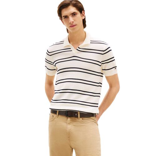 Tommy Hilfiger Dc Kntd Stp Jhny Collar Polo